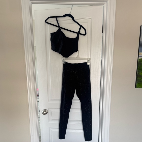 Born Primitive Black Sparkle Leggings and Matching Sports Bra - Women's - Picture 6 of 6
